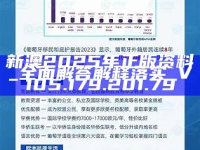 新澳2025精准正版資料1,警惕虚假宣传、全面解答